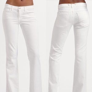 J Brand Bailey Boot Cut Flare Designer White Jeans Denim Women's Size 27